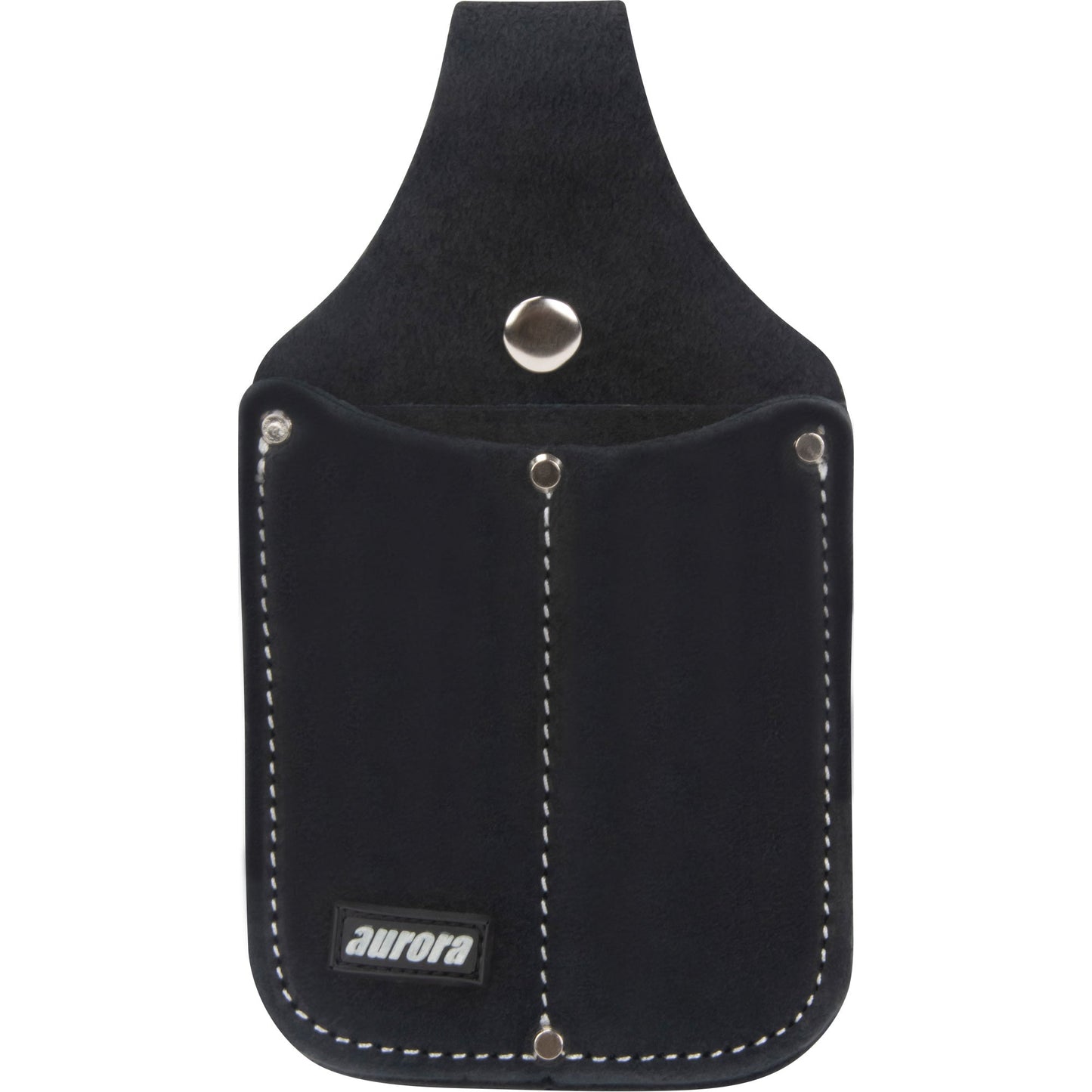 Utility Pouch, Knife Holder, Leather, 3 Pockets