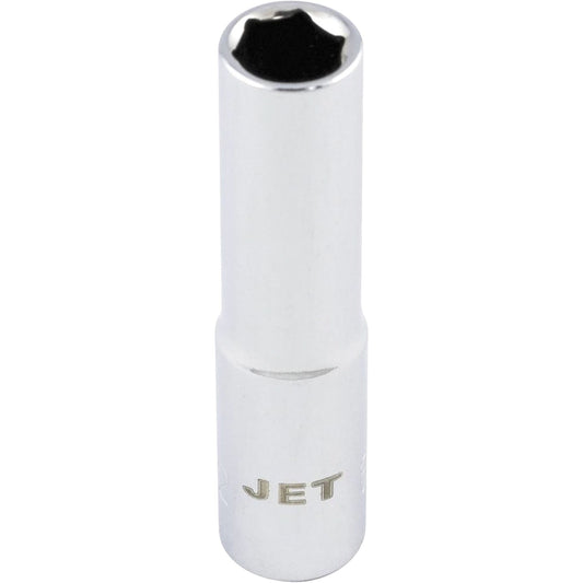 Chrome Socket, 3/16", 1/4" Drive, 12 Points, Deep