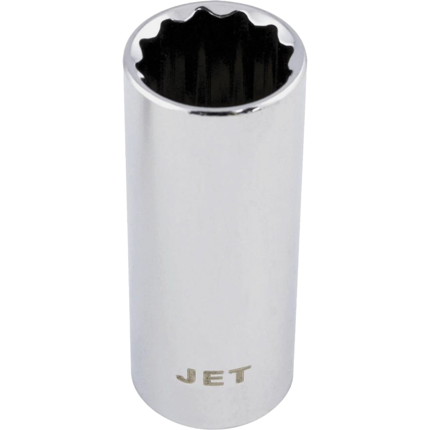 Chrome Socket, 3/16", 3/8" Drive, 12 Points, Deep