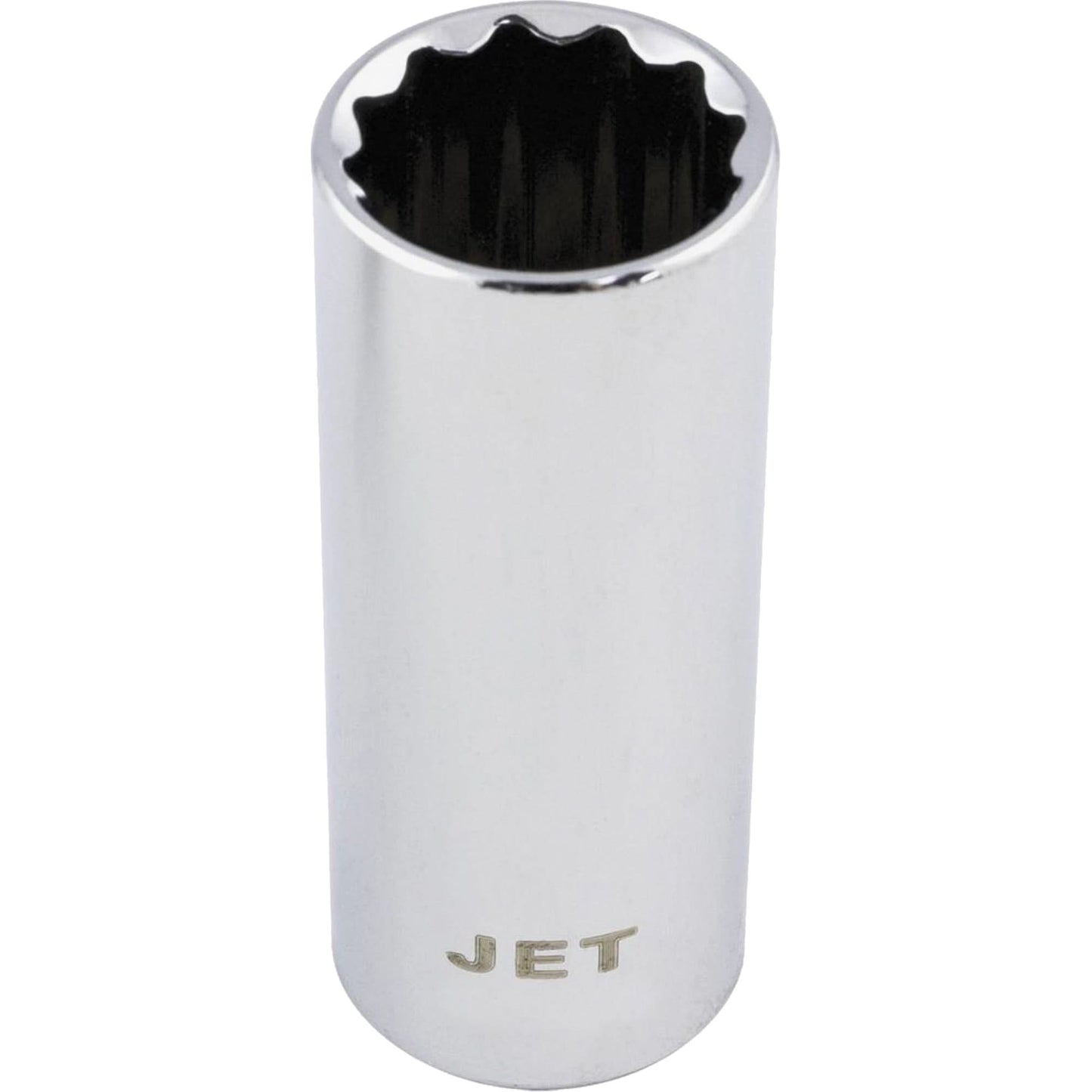 Chrome Socket, 15 mm, 3/8" Drive, 12 Points, Deep