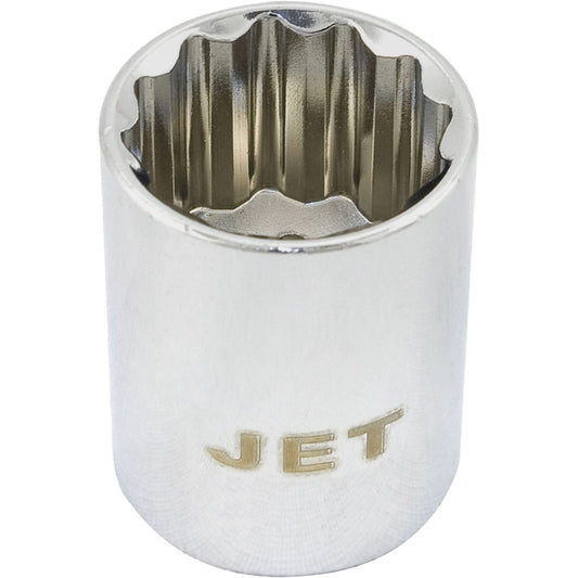 Chrome Socket, 15/16", 1/2" Drive, 12 Points