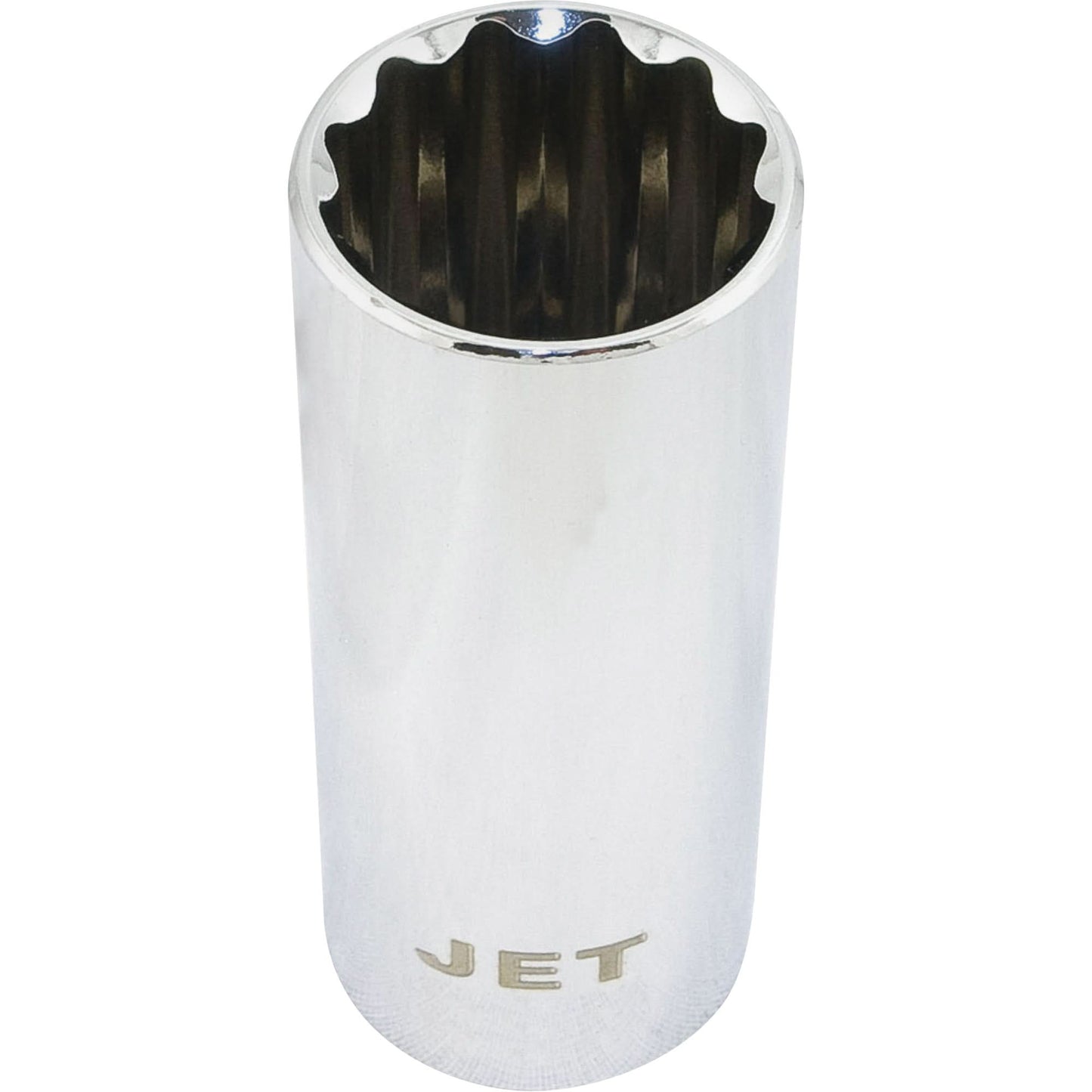 Chrome Socket, 24 mm, 1/2" Drive, 12 Points, Deep