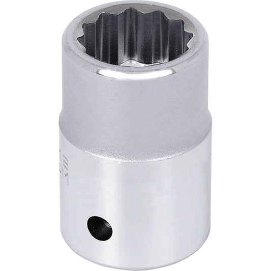 Chrome Socket, 23 mm, 3/4" Drive, 12 Points