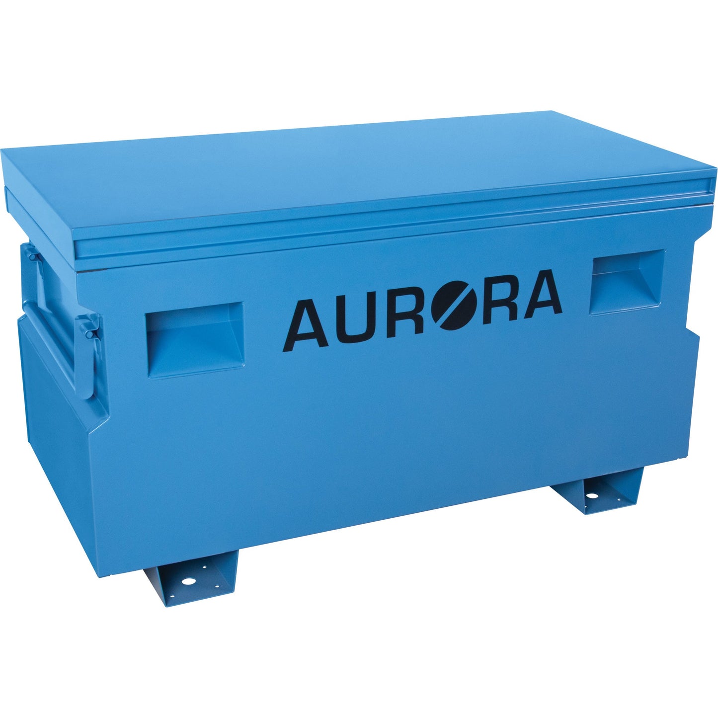 Jobsite Tool Box, 48" x 24" x 27-3/5", Steel, Blue