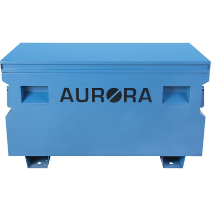 Jobsite Tool Box, 48" x 24" x 27-3/5", Steel, Blue