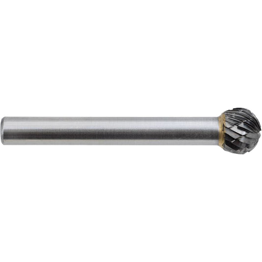 D1-DC JET-KUT GP Ball Shape Carbide Bur, 1/4" Dia.