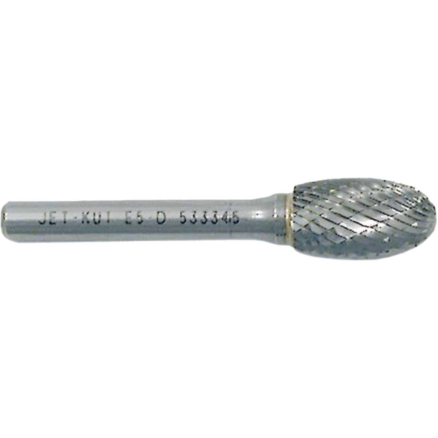 E3-DC JET-KUT® GP Oval Shape Carbide Bur, 3/8" Dia.
