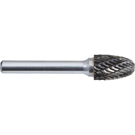 E5-DC Jet-Kut® GP Oval Shape Carbide Bur, 1/2" Dia.