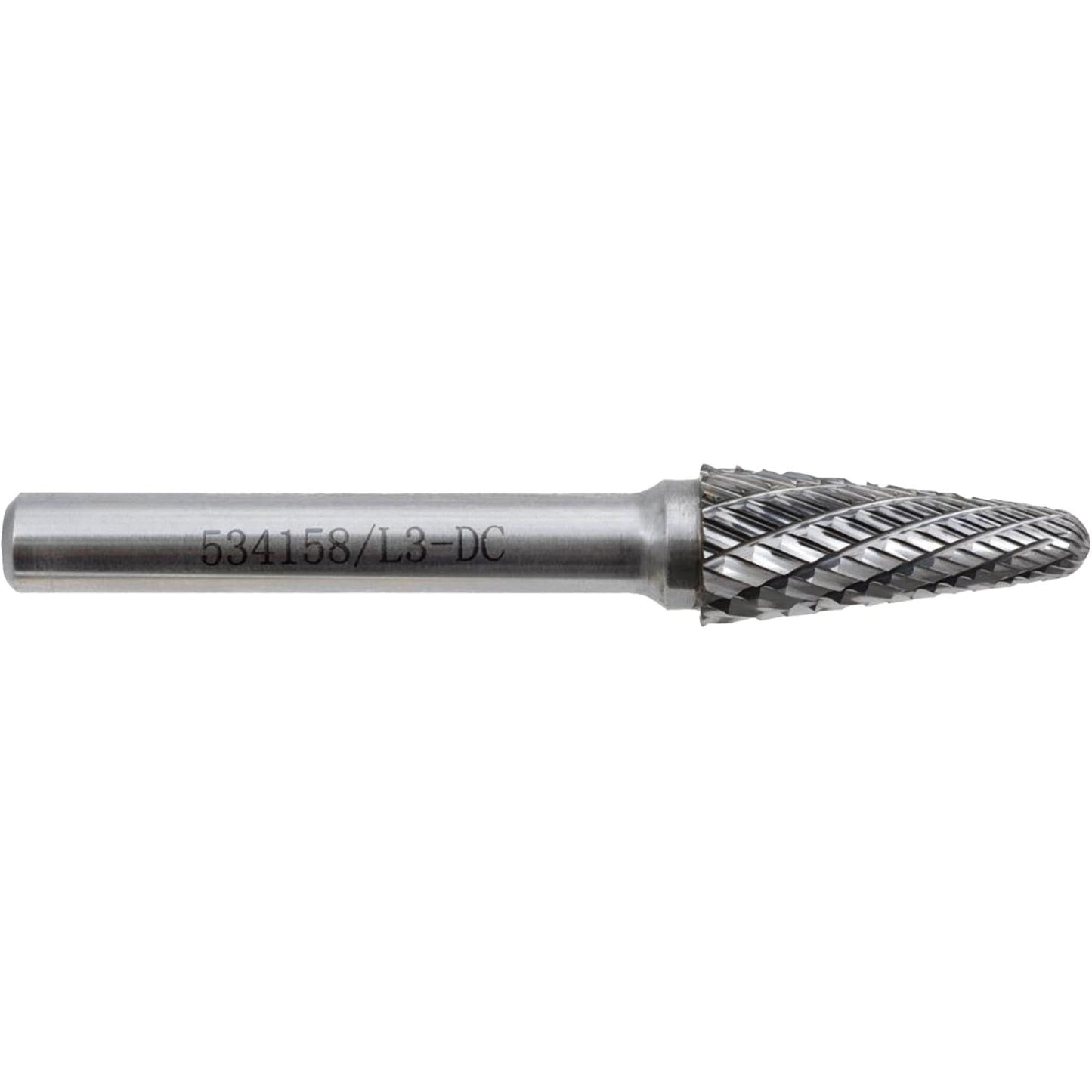 L3-DC JET-KUT Taper Shape Bur 9 (Radius End), 3/8" Dia.
