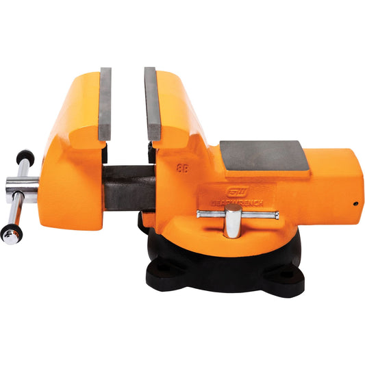 Mechanic's Bench Vise with Anvil, 8" Jaw Width