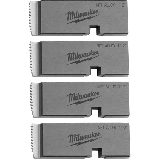 Filières de filetage NPT universelles pour tuyaux, pour tuyaux de 1"-2", alliage