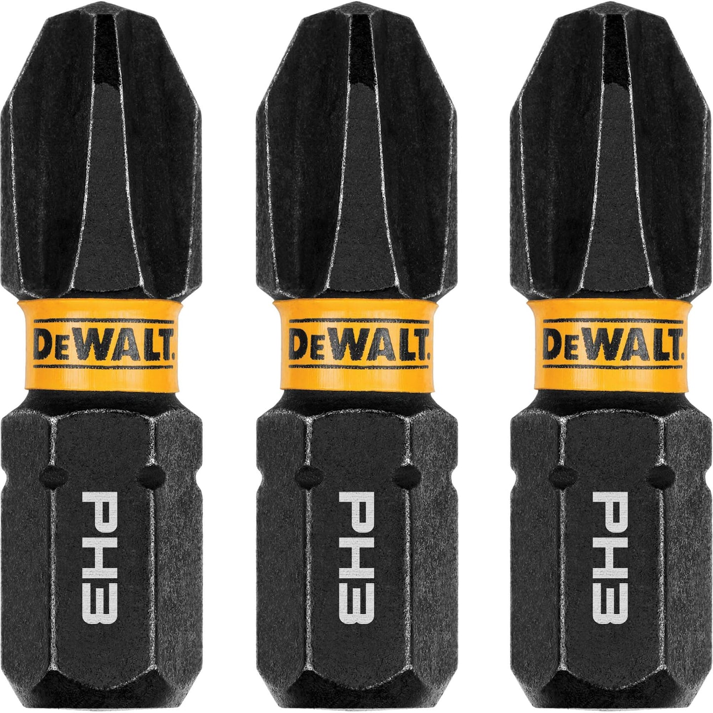3-Piece FLEXTORQ® Impact Screwdriving Bits, Phillips, #3, 1/4" Drive