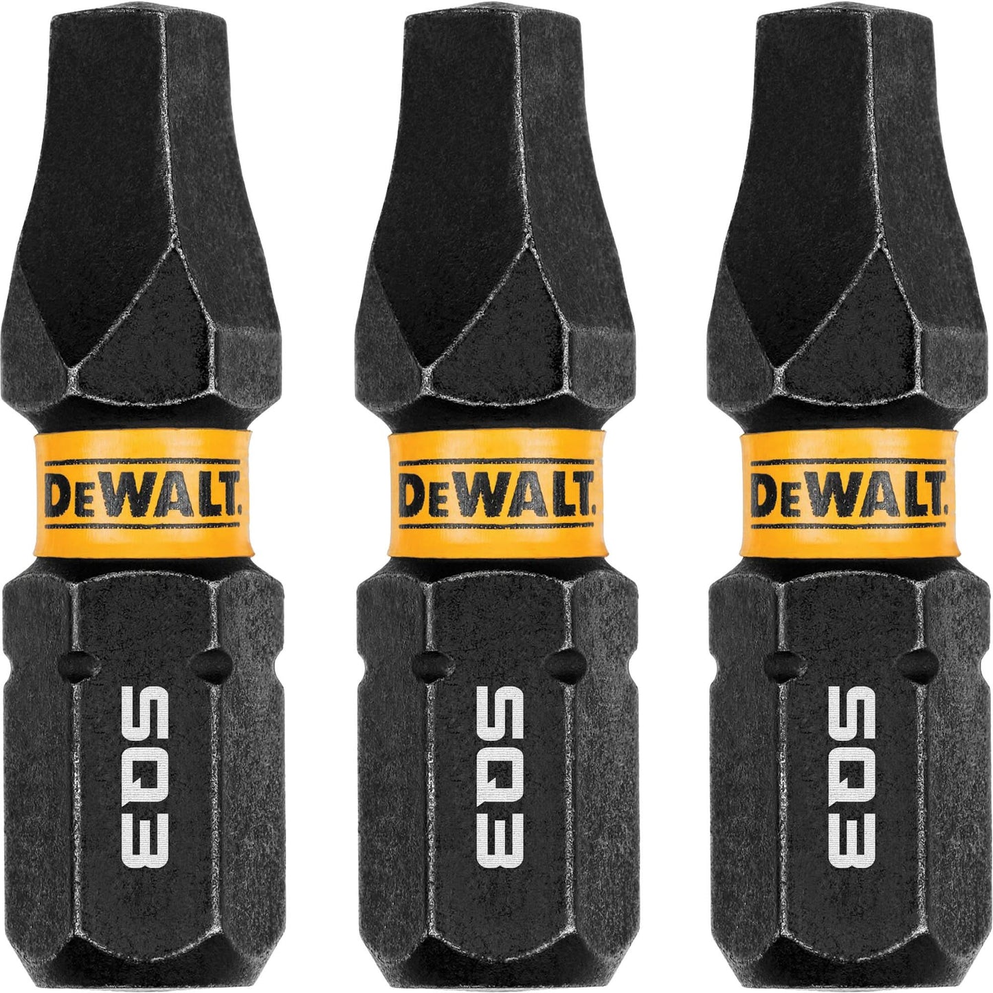 3-Piece FLEXTORQ® Impact Screwdriving Bits, Square, #3, 1/4" Drive