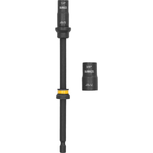 FLEXTORQ® Double-Ended Nut Driver, 5/16"/1/4"/3/8"/7/16" Drive, 6" L, Magnetic