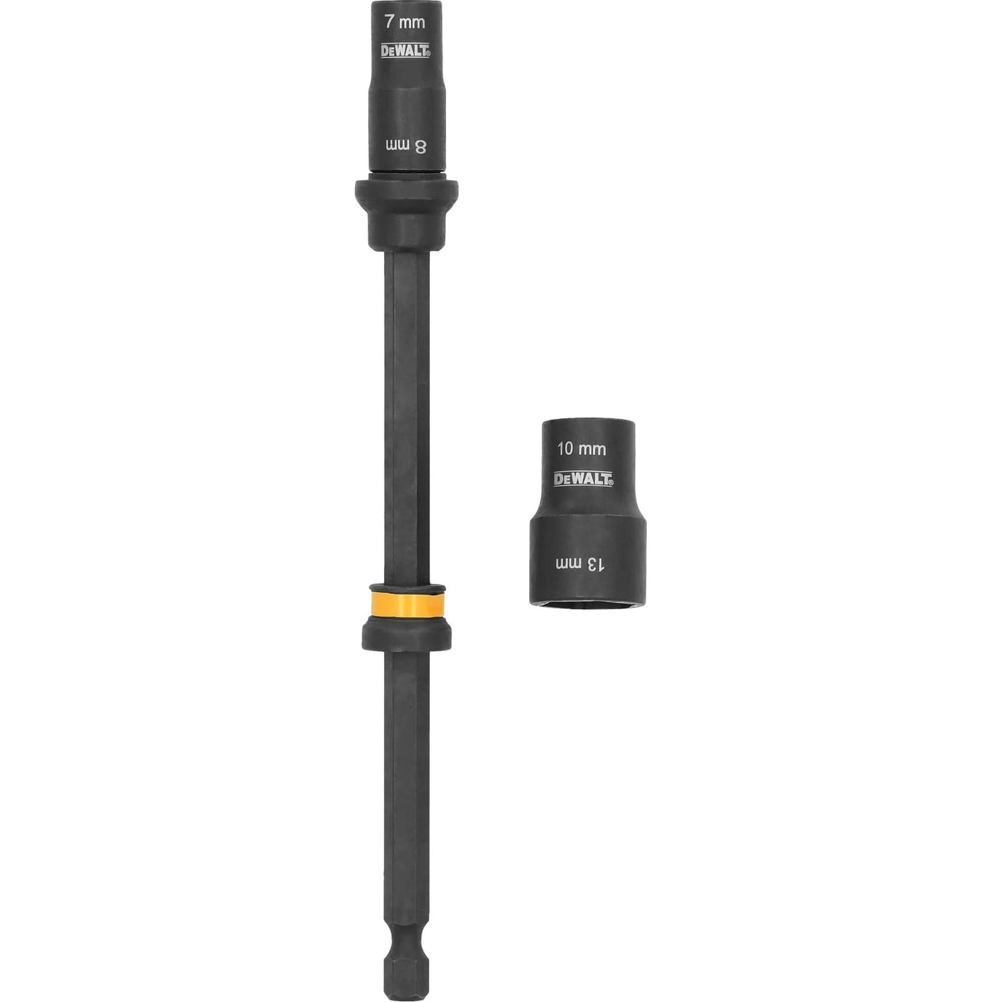 Tourne-écrous double FLEXTORQ®, entraînement 10 mm/13 mm/7 mm/8 mm, 15,24 cm L, magnétique