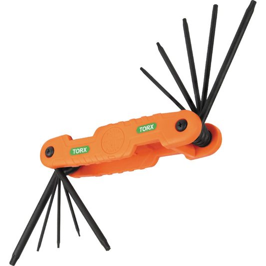 Jeu de clés hexagonales pliables Pro, 10 pièces, Torx®