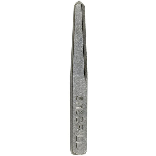 Undercut Flute Screw Extractor, For Screw Size 1/2" - 9/16", Chromium Steel