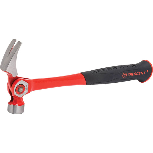 Marteau arrache-clous indexable, 510 g, poignée coussinée/acier plein, 35,6 cm L