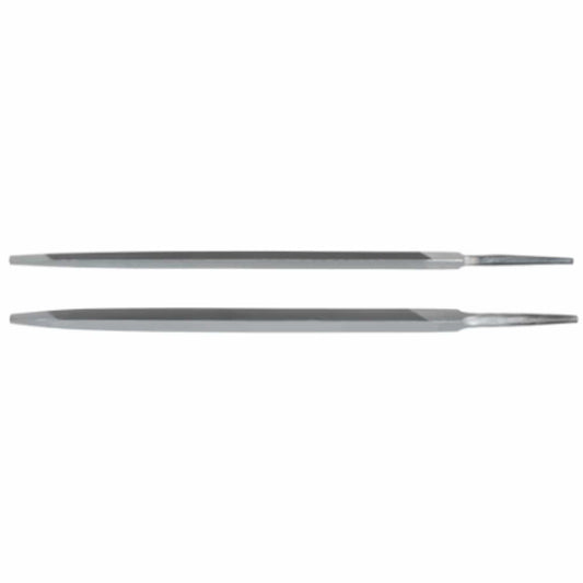 Jeu de 2 limes tiers-point effilées, 33,6 cm