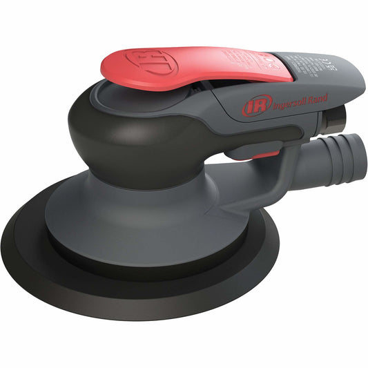 Hook & Loop Random Orbital Air Sander with 3/32" Orbit & Self-Generating Vacuum, 5" Dia., 1/4" NPT Inlet, 13000 RPM