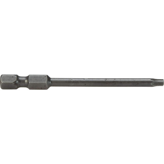 Embout de vissage Torx Power Drive, pointe T-10, carré d'entraînement 1/4", longueur 6"