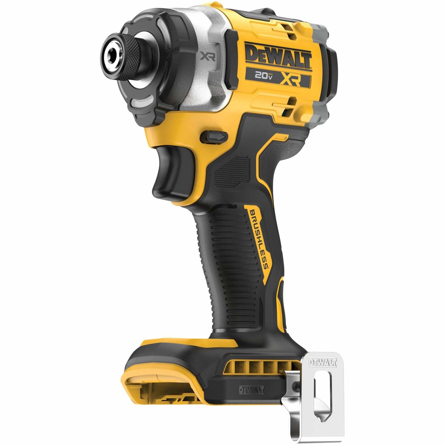 XR® Brushless Cordless 3-Speed High Torque Impact Driver (Tool Only), 1/4", 2500 in-lbs Max. Torque, 20 V, Lithium-Ion