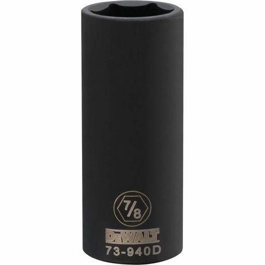 Socket, Impact, 7/8", 1/2" Drive, 6 Points