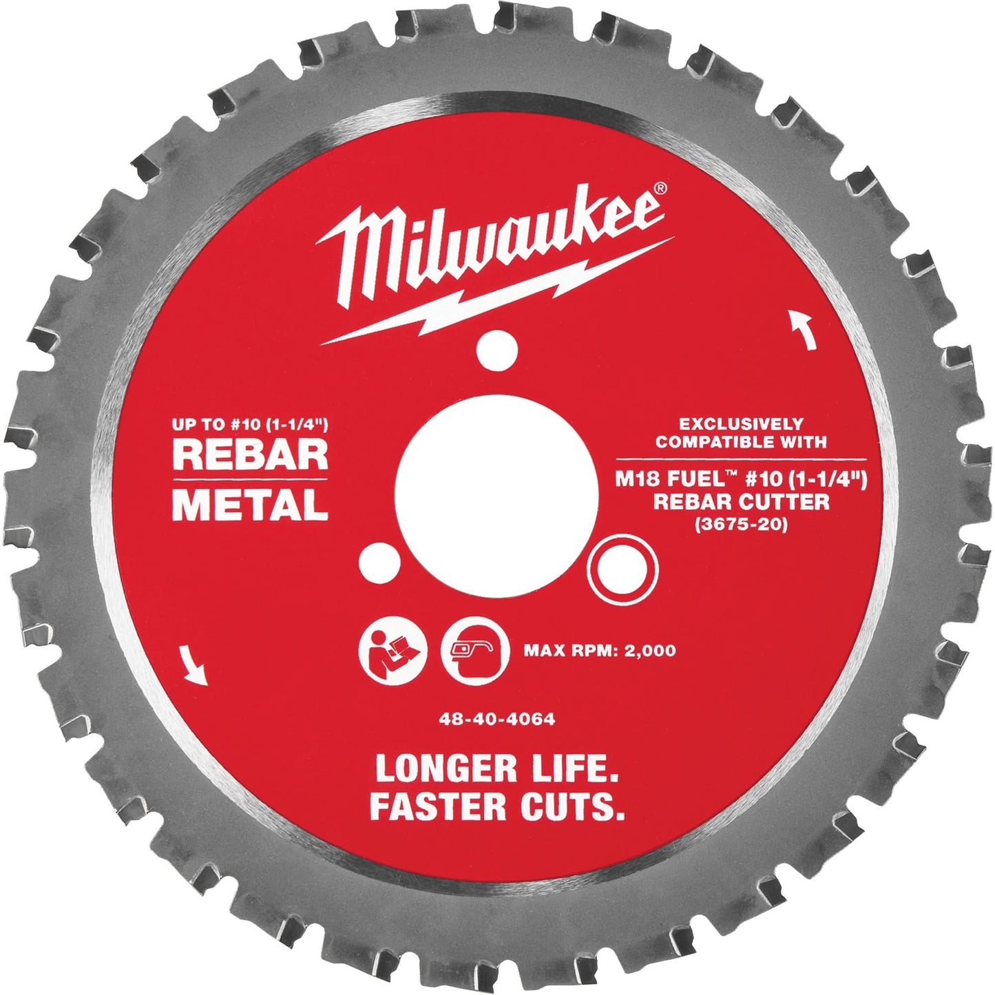 #10 (1-1/4”) Rebar Cutting Blade, 1-1/4"