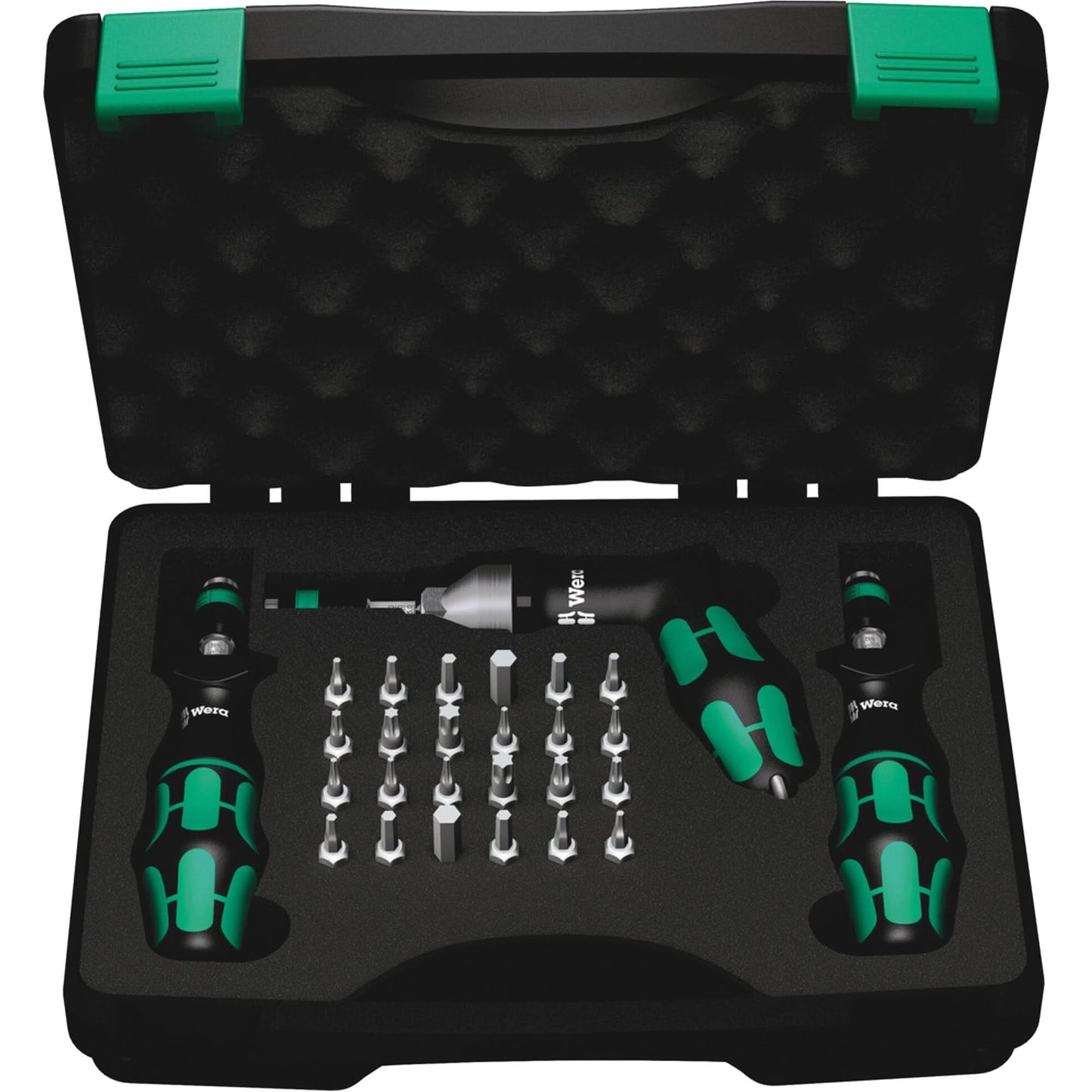 7440/41/42 Kraftform Torque Screwdriver Set, 0.3 - 6.0 Nm Torque Range, 6" Length