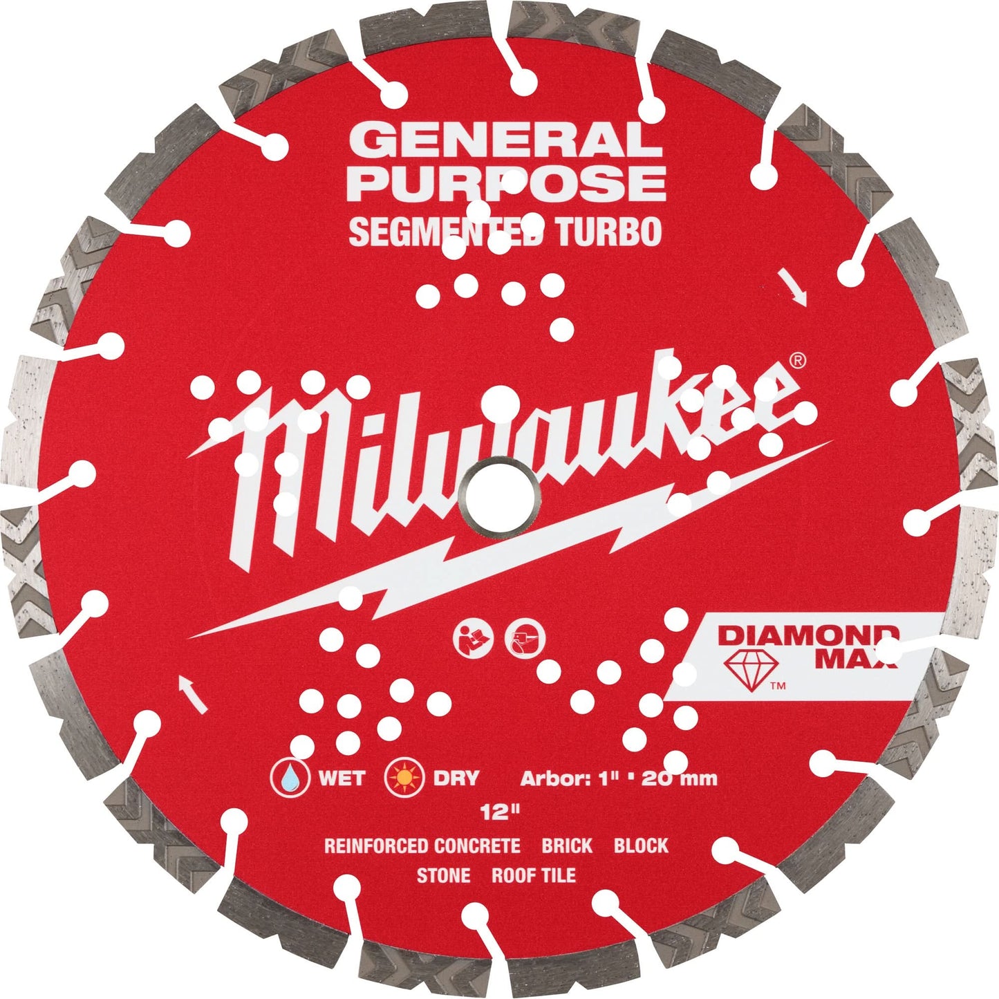 DIAMOND MAX™ Segmented Turbo General Purpose Diamond Blade