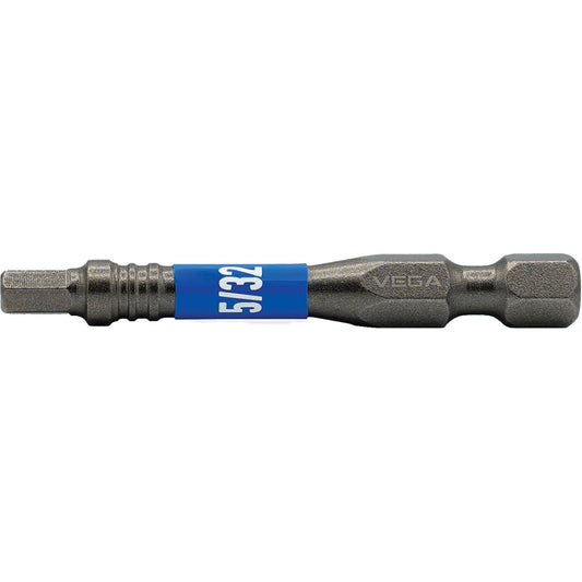 Impactech® Power Bit, Hex, 5/32" Tip, 1/4" Drive Size, 2" Length