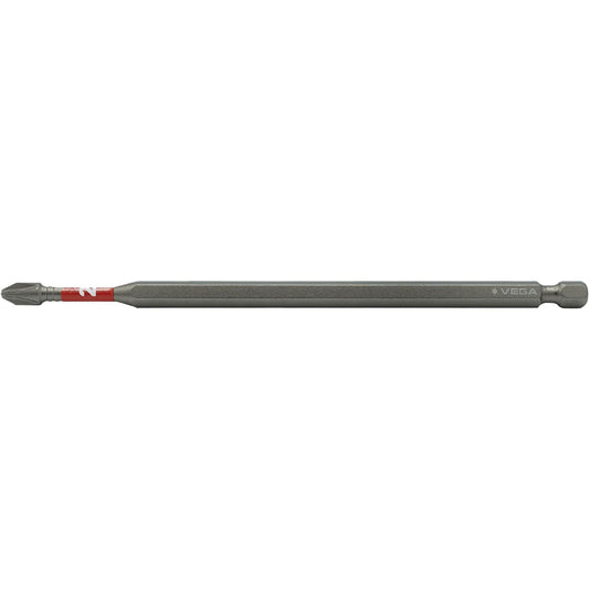Impactech® Power Bit, Phillips, #2 Tip, 1/4" Drive Size, 6" Length