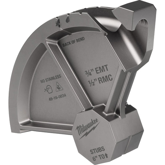 3/4” EMT / 1/2” RMC Conduit Bending Shoe