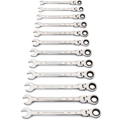 90-Tooth 12 Point Wrench Set