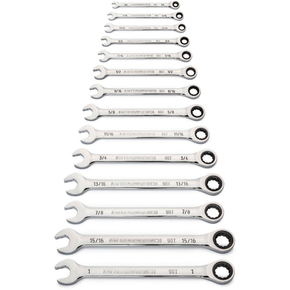 90-Tooth 12 Point SAE Wrench Set