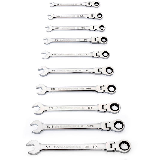 90-Tooth 12 Point SAE Wrench Set