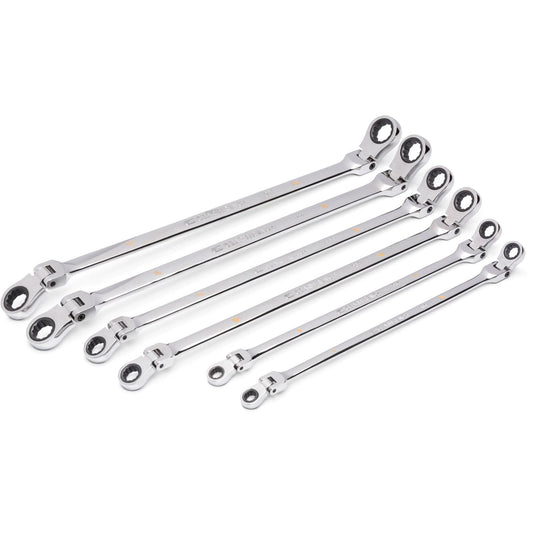 90-Tooth 12 Point Metric GearBox™ Double Ratcheting Wrench Set