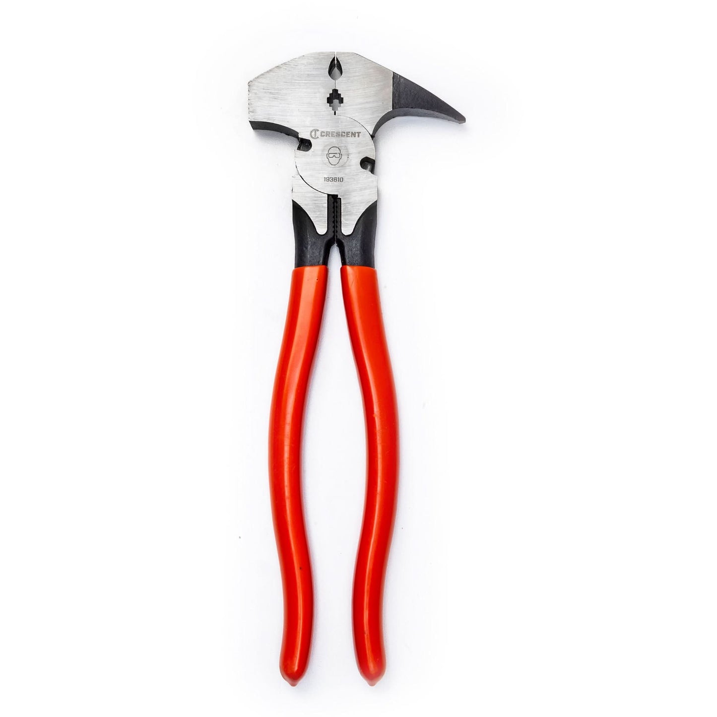 Dual Staple Grip Joint Fence Tool Pliers with Dipped Handle