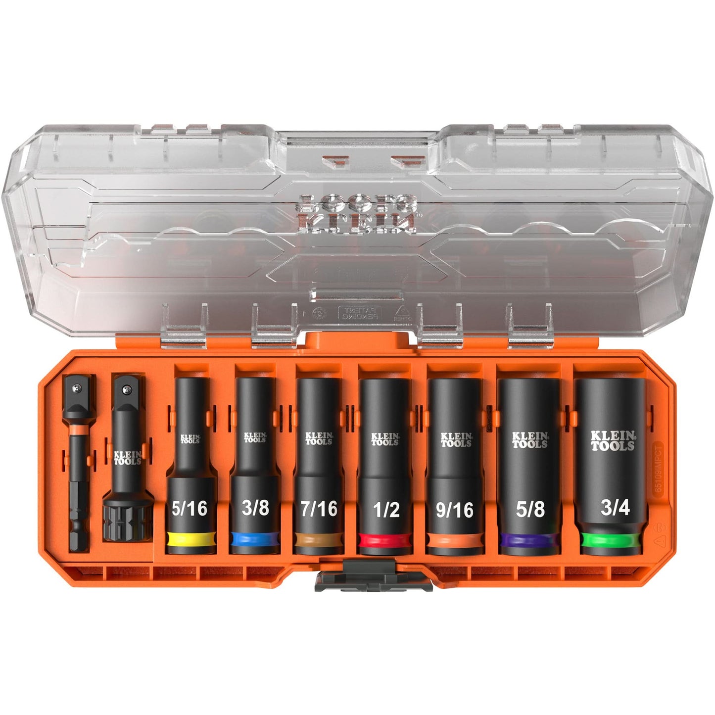 KNECT™ Drive Socket Set, 9 Pcs, Impact, 3/8" Drive Size, Deep