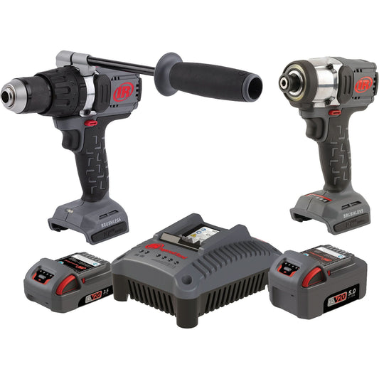 Hammer Drill & Impact Driver Combo Tool Kit