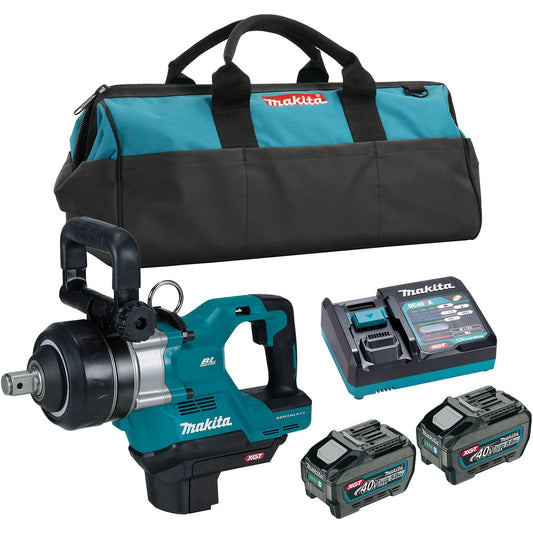 40Vmax XGT Brushless Short Anvil Impact Wrench Kit