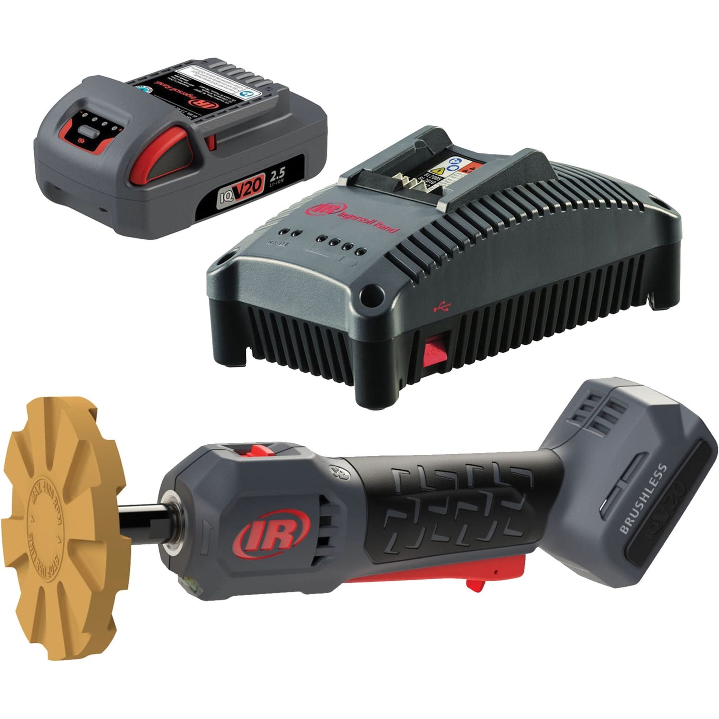 20V Cordless Adhesive Remover Kit with 4" Pad & Battery