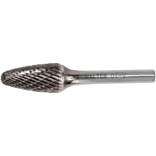 Double Cut Ballnose Tree Burr, SF-42, 1/8" Dia., 1/2" Depth of Cut