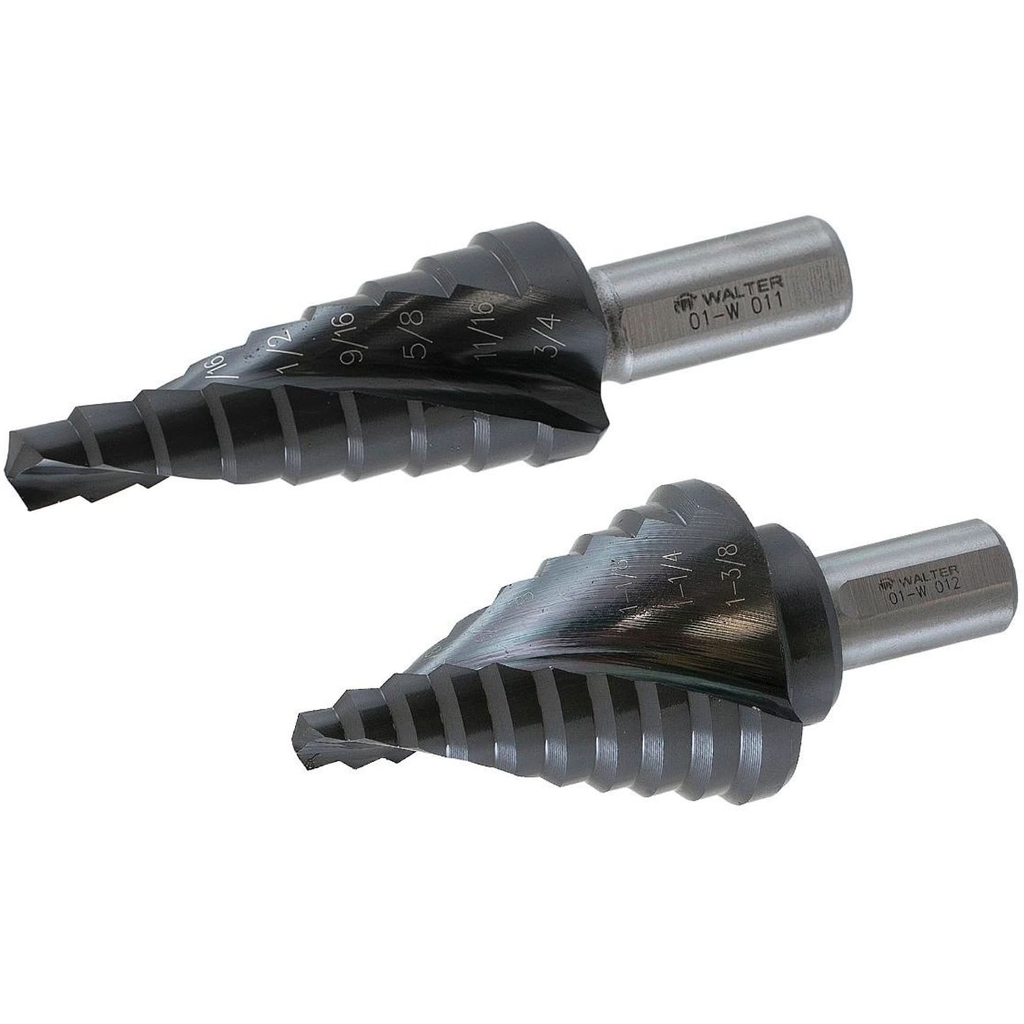 Multi-Step™ Drill Bit, 1/4" - 1-3/8" , 1/8" Increments, High Speed Steel