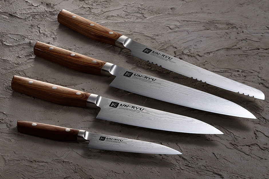 Un‑Ryu VG‑10 33‑Layer 170 mm Santoku Knife