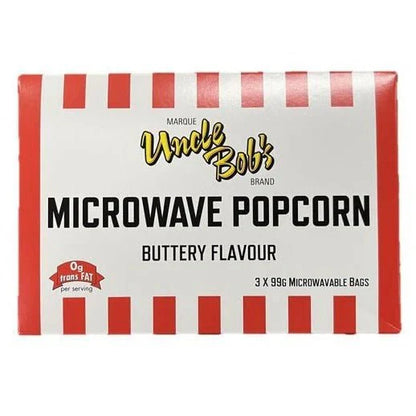Uncle Bob's Microwave Popcorn - 3 Pack