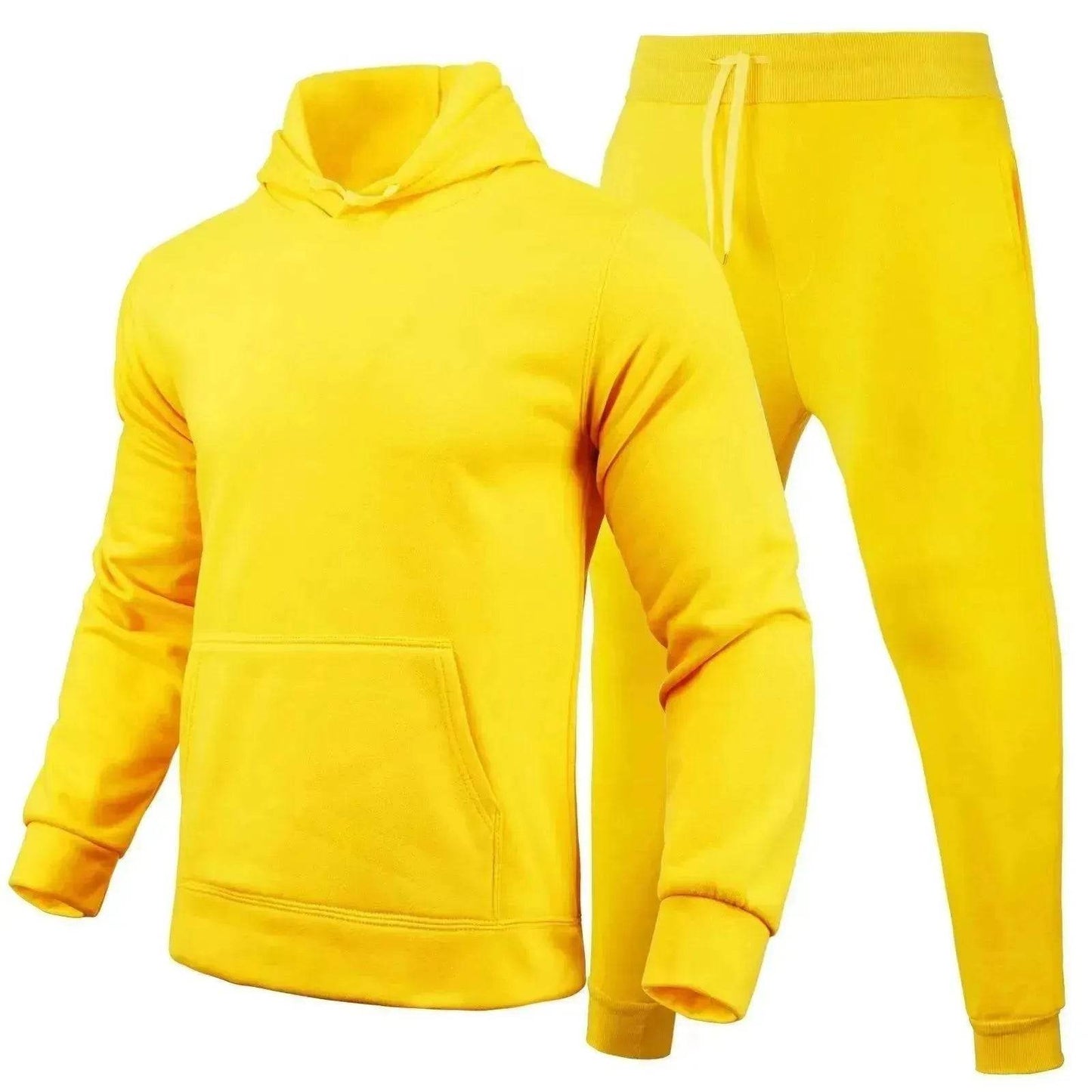 Unisex  Casual European Size Blank Solid Color Set