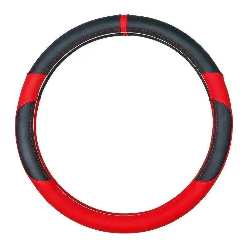 Universal Leather Steering Wheel Cover Suitable for the Four Season.
