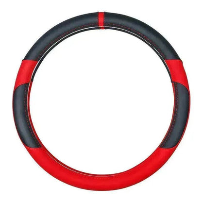 Universal Leather Steering Wheel Cover Suitable for the Four Season.