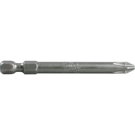 1/4" Phillips Power Drives, Phillips, #1 Tip, 1/4" Drive Size, 3-1/2" Length